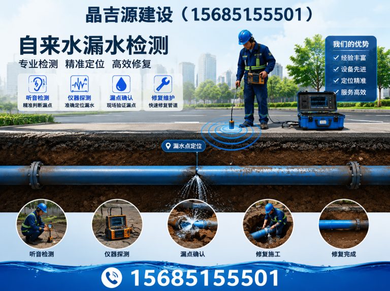 云岩区自来水漏水检测展示图